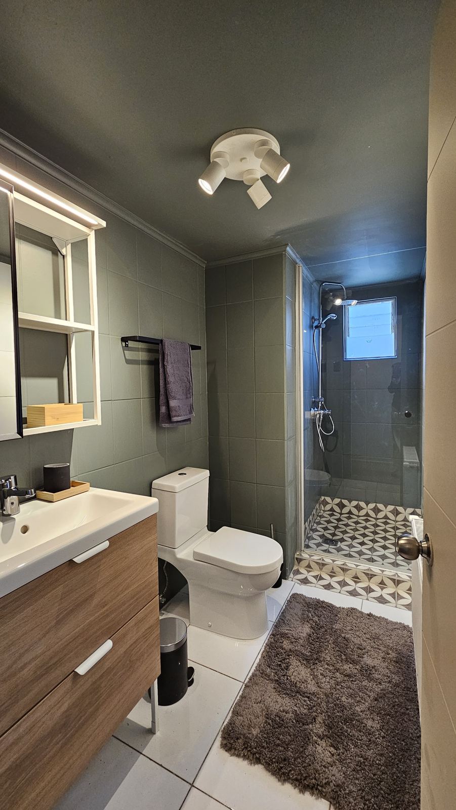 Baño con ducha